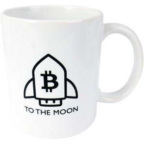 Bitcoin To The Moon Mug