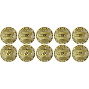 10x Dash Collector's coins...