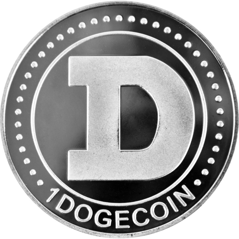 10x Dogecoin Collector's coins silver