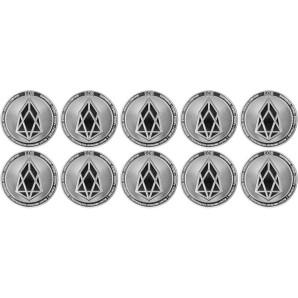 10x EOS Collector's coins...