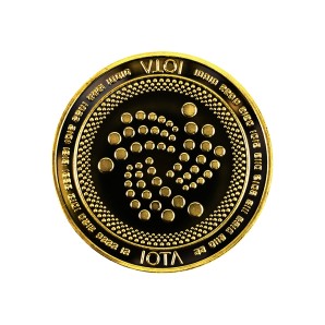 Moneta IOTA złota