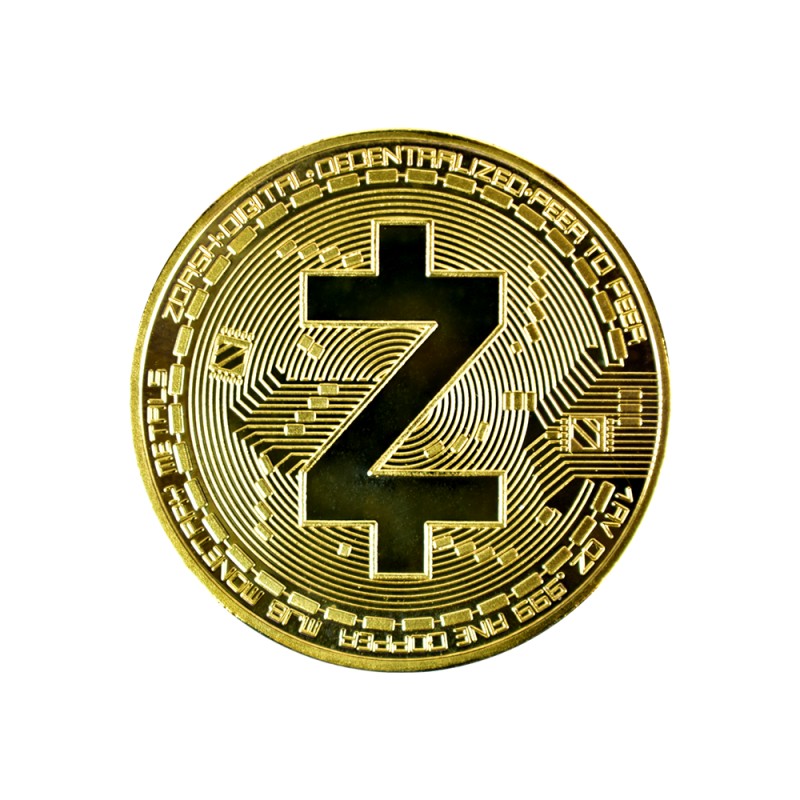 ZCash Collector's coin gold