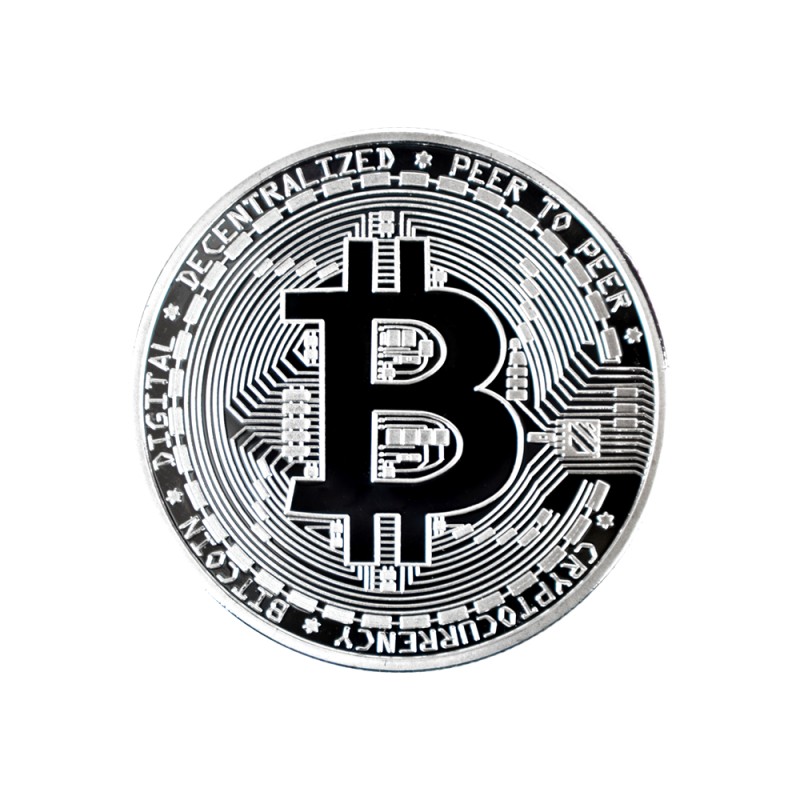 Bitcoin Collector's coin silver