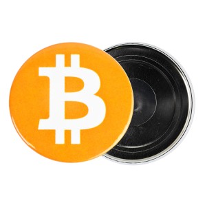 Magnes na lodówkę Bitcoin