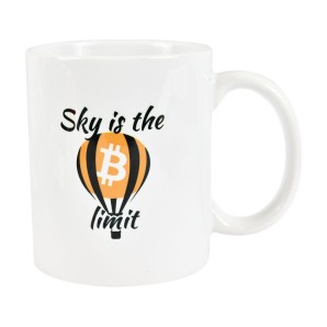 Bitcoin Sky is the limit Mug