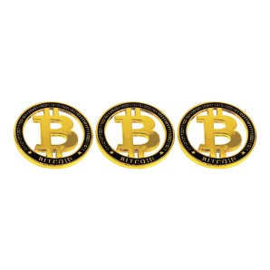 Set of Transparent Bitcoin...