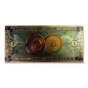 Banknot 1 BITCOIN