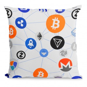 Bitcoin Pillow mix of...