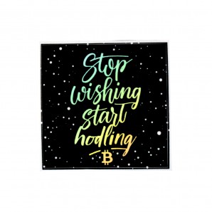 3x Stop Wishing Start...