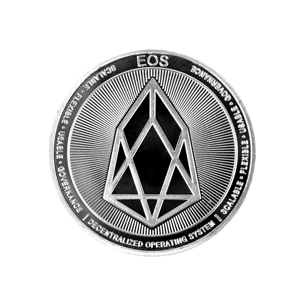 EOS Collector coin silver