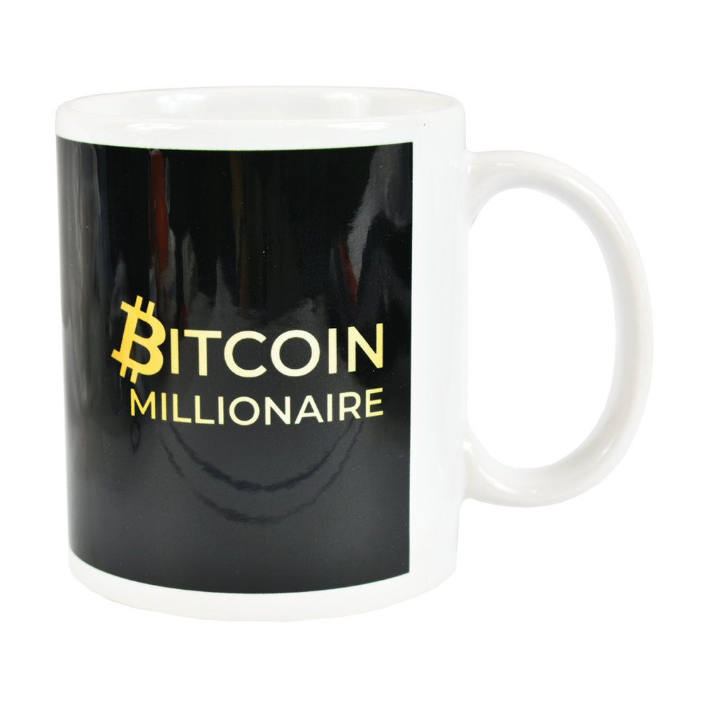 Kubek Bitcoin Millionaire