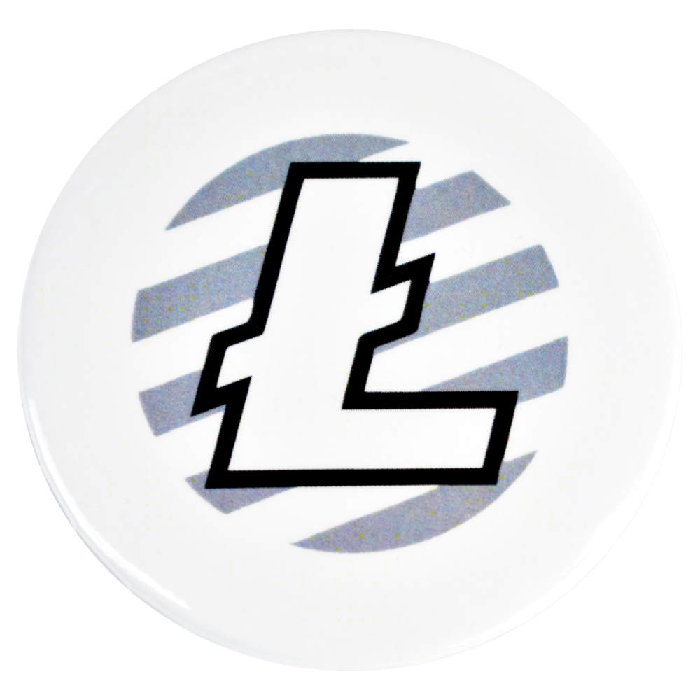 Litecoin fridge magnet