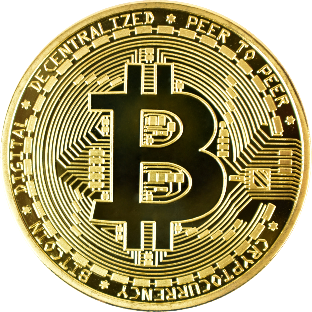 Moneta kolekcjonerska Bitcoin Złota Zestaw