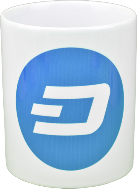 Ceramic mug with Dash logo