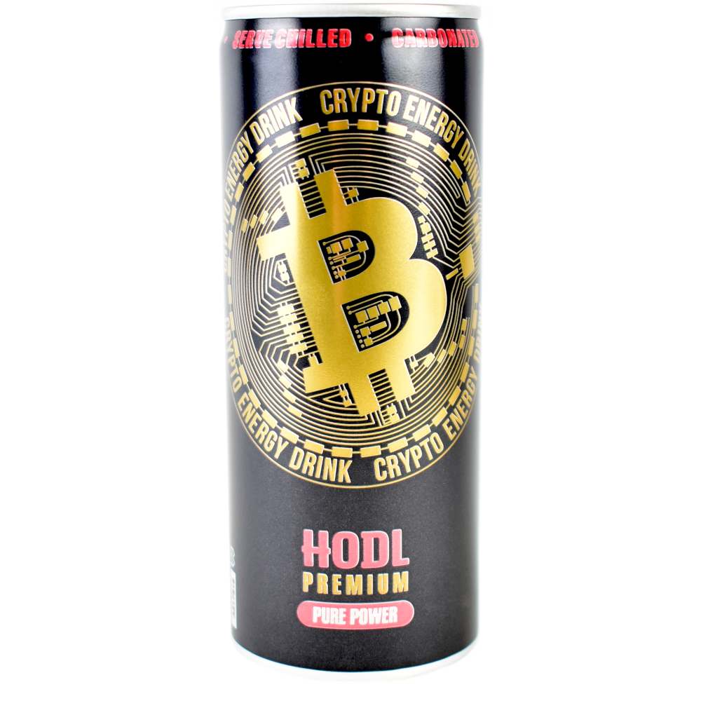 Krypto energy drink, Bitcoin energy drink