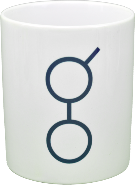 Ceramic mug with Golem logo
