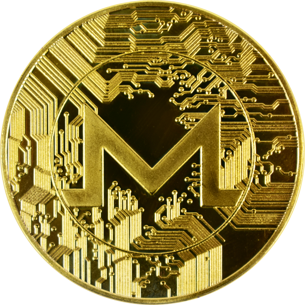 Ten collectors coins Monero gold